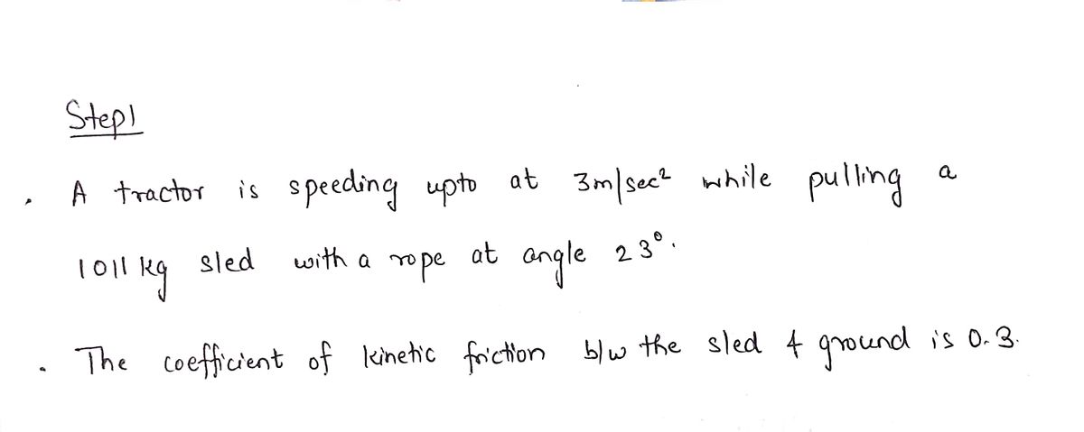 Physics homework question answer, step 1, image 1